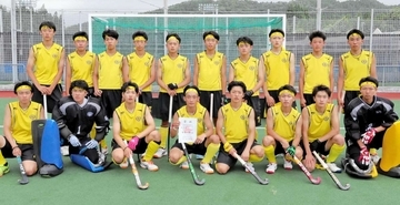 ホッケー男子丹生（福井）、インターハイで準V　3年ぶりの優勝ならず