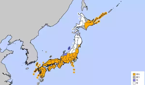 大学入学共通テスト当日の天気は…47都道府県の最新予報一覧　1月16日朝、気象庁発表