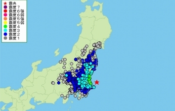 茨城県で震度4の地震　福島県と栃木県、群馬県、千葉県は震度3の揺れ観測　5月29日気象庁発表