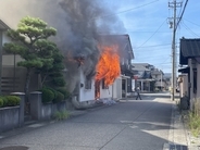 坂井市春江町の住宅密集地で火事　7月10日午後4時前に通報