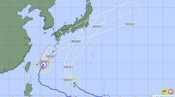 【台風情報】奈良県に27日最接近、警報級の大雨おそれ　各地の予想雨量一覧、梅雨前線停滞も
