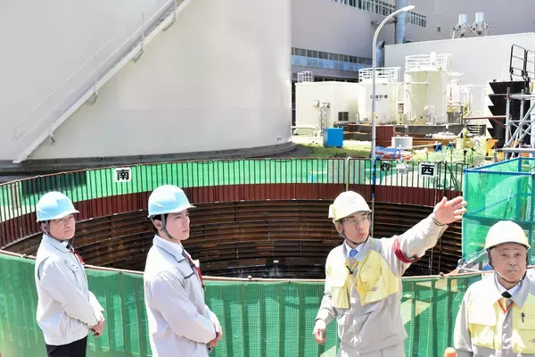 福井県の石田嵩人知事、敦賀原発ともんじゅを視察　再稼働審査の再申請に向けた追加調査現場も確認