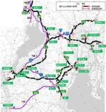 「大雪影響で東日本、西日本が一時「分断状態」に…名神や新名神、舞鶴若狭道の通行止め解消　中日本高速道路」の画像1