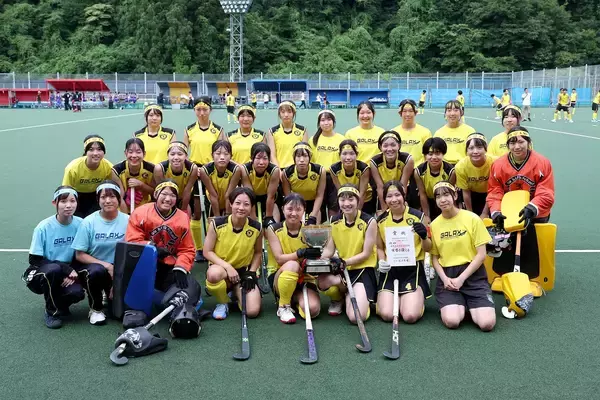 インターハイ女子ホッケー、福井県の丹生が準優勝　5連覇ならず、決勝で岐阜各務野に敗れる