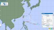 台風26号…気象庁の予想進路、米軍・ヨーロッパの見方　日本への影響は