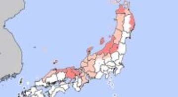 愛知県で22日から平地で警報級の大雪おそれ…21日～23日の予想降雪量一覧　名古屋地方気象台発表