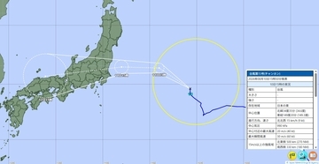 台風15号、愛知県に最接近いつ？…警報級の大雨おそれ　各地の予想雨量一覧