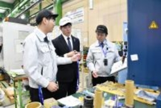 石田嵩人知事、「徹底した県民目線」第1弾スタート　福井県内の企業視察、心に残った実感