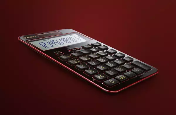 世界限定650台…カシオの最高級電卓に越前漆器職人の技　S100X、1台ずつに伝統技法の装飾