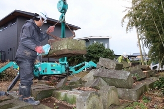 福井城に明治初期まであった坤櫓の復元へ、笏谷石の寄付を県民に募ったら…予想以上の結果に　福井県