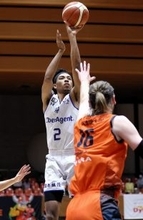 福井ブローウィンズ、堅守に苦しみ連勝ストップ　愛媛オレンジバイキングス戦　バスケB2第14節