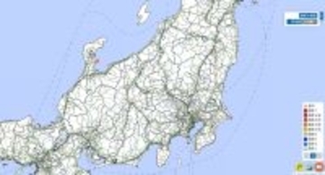 富山湾が震源の地震で埼玉県と福島県で揺れ観測　各地の震度一覧…2月24日8時4分発生