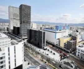 福井駅「B街区」複合ビル「マルノウチフクラ」完成　三角地帯の再開発工事が完了、開業日も決定