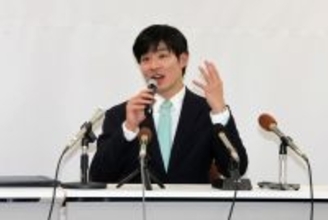 外国人労働者受け入れ制限は「個人的見解」　福井県知事選挙で初当選の石田嵩人氏が会見