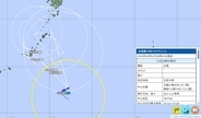 台風24号…気象庁の予想進路、米軍・ヨーロッパの見方　沖縄、奄美に接近、影響長引く恐れ