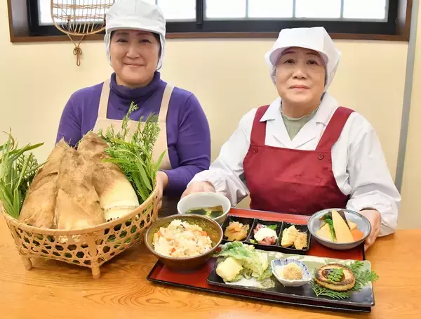 特産タケノコの時季限定御膳が4月22日登場　福井県越前町の農家レストラン