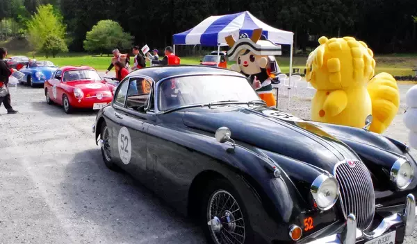 独特のエンジン音響かせ疾走…クラシックカー50台、福井県内を縦断　ツーリング祭典「ラ・フェスタ・プリマヴェラ」