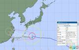 「【台風13号】沖縄本島に7～9日接近、警報級の大雨・暴風おそれ　気象台の各日の予想雨量一覧」の画像1