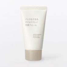 無印良品、天然由来100％の新作洗顔＆クレンジング発売　パックもできるクレイ洗顔990円