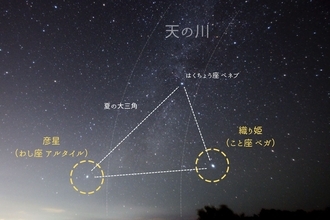 7月7日は七夕…おりひめ星＆ひこ星の見つけ方は？　「天の川」見やすい日、全国の天気予報も