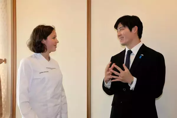 元外務省職員の実力発揮…石田嵩人知事、海外からの来客に通訳介さず英語で対応　福井県