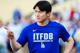 山本由伸の“変化”に米注目「めったにない！」　大物と対面…発見した姿が「かわいい」
