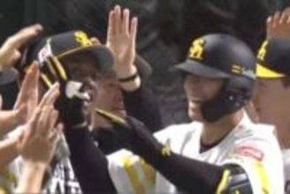 ドラ5新人が逆転サヨナラ2ラン　先発の上茶谷が4回1失点…鷹がオープン戦初勝利