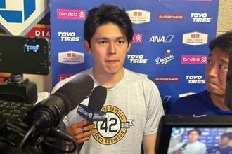 佐々木朗希、“ローテ争い”に本音「正直何とも思ってない」　スクーバル加入も明かした胸中