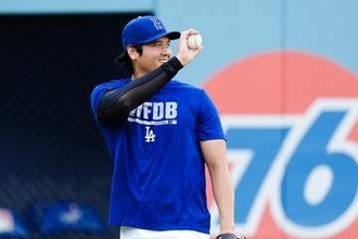ド軍本拠地で発見された大谷翔平　“珍しい行動”にLAメディア即反応「異なる動き」