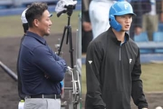 “予定外”のハムキャンプ訪問　中田翔氏、盟友・西川遥輝に伝えたかった「頑張れよ」