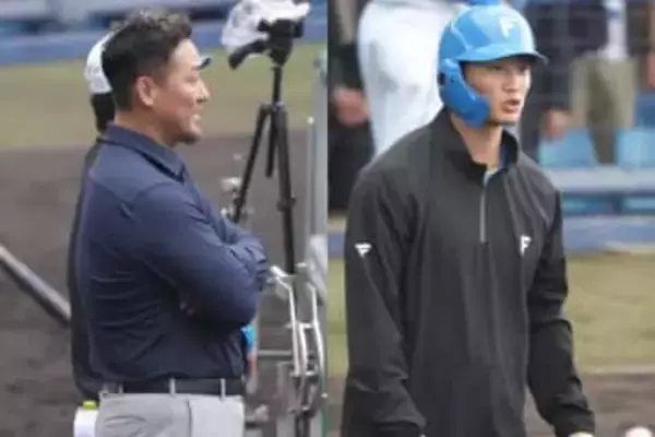 “予定外”のハムキャンプ訪問　中田翔氏、盟友・西川遥輝に伝えたかった「頑張れよ」