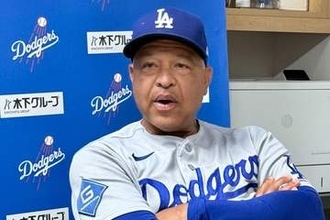 左膝不安の大谷翔平は「全く問題ない」　全力疾走でヒヤリも…ド軍監督は軽症を強調