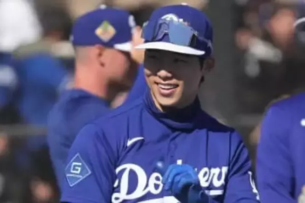 1年前より…「腕とかやばい」　“変貌”した大谷同僚、ド軍で手にしたNo.1の称号