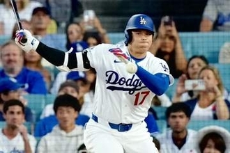 大谷翔平、4打数無安打　2戦連続快音なし…ド軍は逆転勝ち、ロハスが代打決勝弾