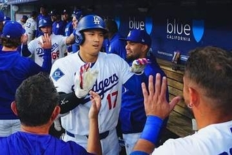 大谷翔平、19号よりも先に“称えた”存在　爆速11分で帰宅→SNS更新、向けられた笑顔