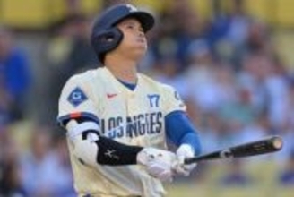 大谷翔平が4号先頭弾　日本人最長45戦連続出塁、4の2で打率.283…ド軍2連勝、貯金8