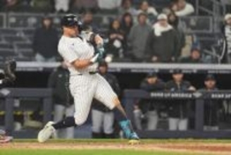 516億円怪力男が「やばすぎる」　フェンス“破壊”の強烈打球に震撼「ファンに当たったら」