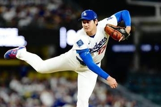 大谷翔平、投手専念で先発登板　ド軍スタメン発表…6回1/3投げれば規定再到達、1番にエドマン