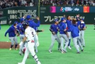 台湾、延長戦で韓国との死闘制す　東京D総立ち＆主将は涙…失点率で1次R突破の可能性残る