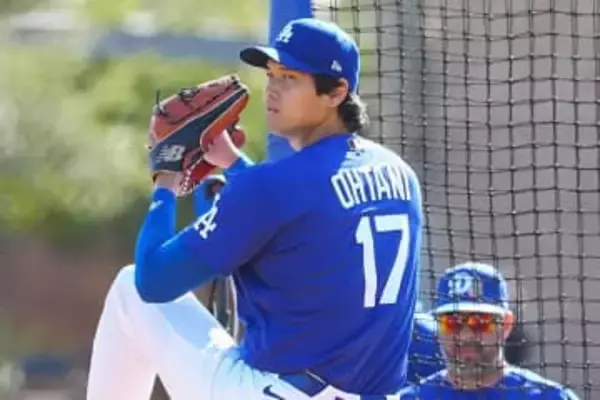 大谷翔平、まだ2月なのに158キロ「やばすぎん？」　ネット騒然…“初登板”で「知らしめた」