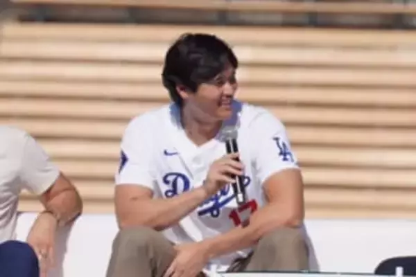 大谷翔平が由伸イジり「僕はMVPになったことないので」　欠席で“皮肉”…司会者と意気投合