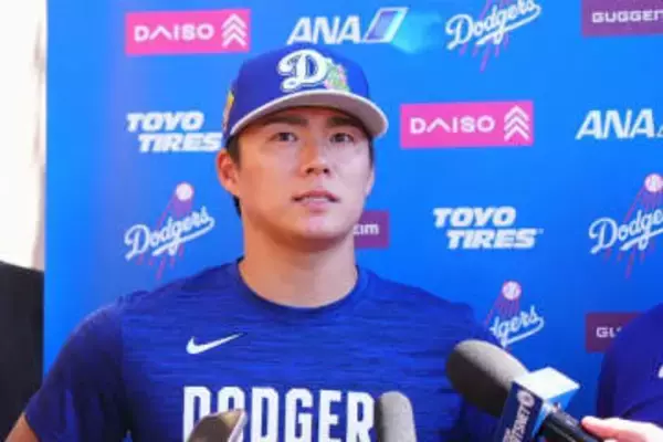 山本由伸が“変貌”「全てが一段と」　一目瞭然のパンプアップ…LA記者も仰天