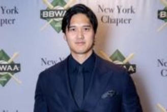 大谷翔平はもはや俳優？　「こんなカッコいい日本人他に…」、漆黒コーデに過去イチとの声