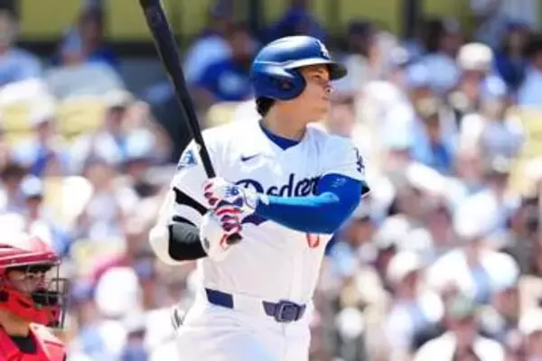 “6月男”大谷翔平、月間打率.480　2戦連続マルチ…ド軍は今季ワースト13失点大敗