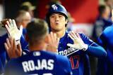 「大谷翔平、爆速生還　NHK中継「ランニングHRにしてほしいですが」…記録協議→三塁打＋失策」の画像1