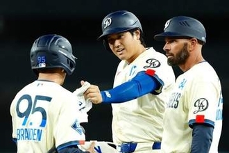 ド軍が逆転負け、連勝6で止まる　大谷翔平は3戦連続安打…朗希好投もスコット3失点