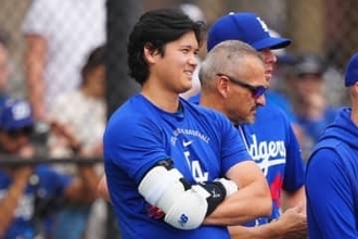 Vs大谷翔平に大感激「本物だ」　ド軍26歳が圧倒された47秒「体つきがデカくて」