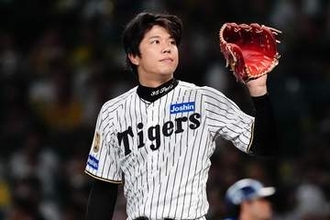ピリピリ阪神のはずが…右手で“ポン”　エース右腕に野球ファン感動「敵味方関係なく素晴らしい」