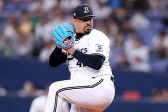 「流石にカッコよすぎる」オリ“愛され”助っ人、脚に豪快タトゥー完成…球団グッズから着想