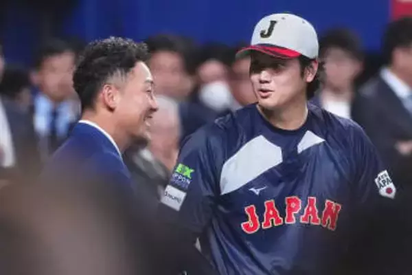 中田翔氏との再会で…大谷翔平が“気遣い”「人間ができてる」　さりげない所作に称賛
